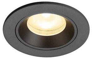 LA 1009295 NUMINOS® XS Stropní vestavné svítidlo, 3000 K, 55°, IP20, kulaté, černé - BIG WHITE (SLV)