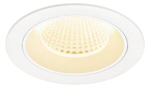 LA 1009626 NUMINOS® M Stropní vestavné svítidlo, 3000 K, 40°, IP20, kulaté, bílé - BIG WHITE (SLV)