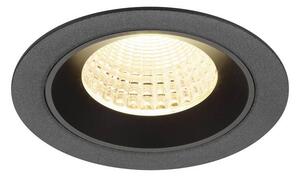 LA 1009619 NUMINOS® M Stropní vestavné svítidlo, 3000 K, 55°, IP20, kulaté, černé - BIG WHITE (SLV)