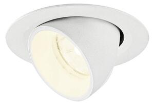 LA 1010072 NUMINOS® GIMBLE XS Stropní vestavné svítidlo, 4000 K, 20°, IP20, kulaté, bílé - BIG WHITE (SLV)