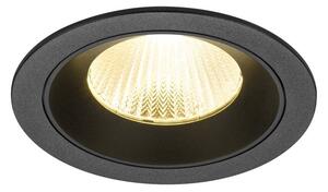 LA 1009777 NUMINOS® L Stropní vestavné svítidlo, 3000 K, 40°, IP20, kulaté, černé - BIG WHITE (SLV)