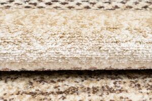 Moderní koberec s pruhy v hnědých odstínech Šířka: 80 cm | Délka: 150 cm