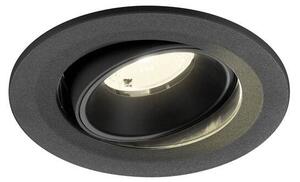 LA 1009526 NUMINOS® MOVE S Stropní vestavné svítidlo, 4000 K, 40°, IP20, kulaté, černé - BIG WHITE (SLV)