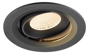 LA 1009652 NUMINOS® MOVE M Stropní vestavné svítidlo, 2700 K, 40°, IP20, kulaté, černé - BIG WHITE (SLV)