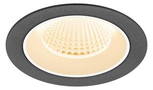 LA 1009599 NUMINOS® M Stropní vestavné svítidlo, 2700 K, 40°, IP20, kulaté, černé / bílé - BIG WHITE (SLV)
