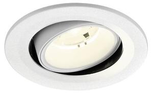 LA 1009533 NUMINOS® MOVE S Stropní vestavné svítidlo, 4000 K, 20°, IP20, kulaté, bílé - BIG WHITE (SLV)