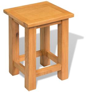 Odkládací stolek 27 x 24 x 37 cm masivní dubové dřevo