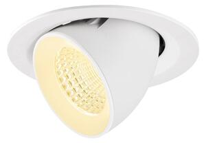 LA 1009575 NUMINOS® GIMBLE M Stropní vestavné svítidlo, 3000 K, 55°, bílé - BIG WHITE (SLV)