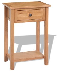Konzolový stolek 50 x 32 x 75 cm masivní dubové dřevo