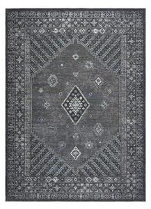 Koberec ANTIGUA 518 76 XX033 OSTA - Rozeta / rám, tmavě šedý