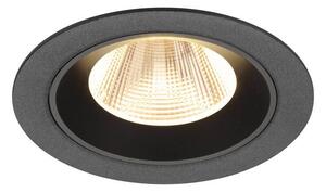 LA 1009595 NUMINOS® M Stropní vestavné svítidlo, 2700 K, 20°, IP20, kulaté, černé - BIG WHITE (SLV)
