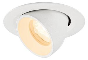 LA 1010039 NUMINOS® GIMBLE XS Stropní vestavné svítidlo, 2700 K, 40°, IP20, kulaté, bílé - BIG WHITE (SLV)