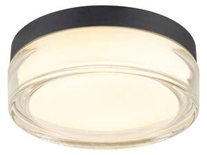 LA 1010210 CYFT XL Přisazené nástěnné a stropní svítidlo, 2700/3000/4000 K, 15 W, PHASE, 125°, IP65 černá / čirá - BIG WHITE (SLV)