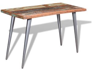 Jídelní stůl masivní recyklované dřevo 120 x 60 x 76 cm