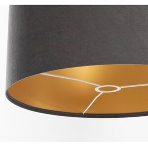 Stínidlo univerzální STANDART E27 pr. 45 cm šedá/zlatá