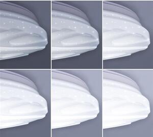 LED stropní světlo Wave, 60W, 4200lm, 49 cm stmívatelné, dálkové ovl Solight WO735