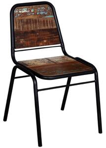 Jídelní židle 6 ks masivní recyklované dřevo