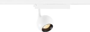 LA 1010449 LIGHT EYE® 2.0 1~ Spot, PHASE, kulatý, 2700K, 11 W, 30°, bílý / černý - BIG WHITE (SLV)