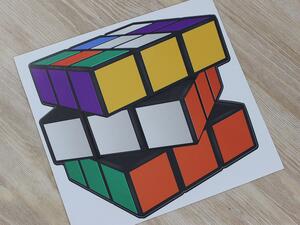 Rubikova kostka 40 x 36 cm