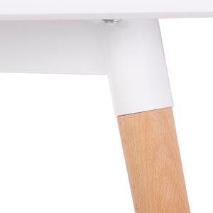 Bílý jídelní stůl ELLE 120x80 cm