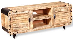 TV stolek z hrubého mangovníkového dřeva 120x30x50 cm