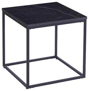 KONFERENČNÍ STOLEK, černá, kov, kompozitní dřevo, 45/45/45 cm Ti'me, Online Only