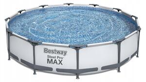 Bazén rámový Bestway kulatý 366 cm s čerpadlem