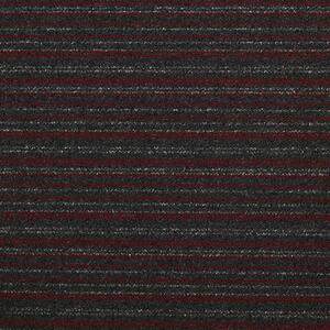 Kobercové čtverce BALTIC červené / šedé 50x50 cm