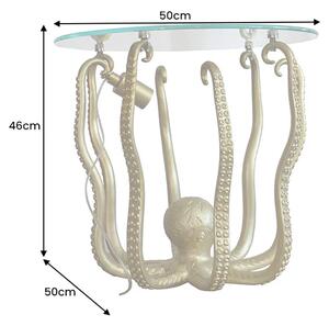 Odkládací stolek WILDLIFE OCTOPUS 50 CM zlatý Nábytek | Doplňkový nábytek | Odkládací stolky