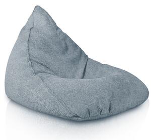 Sedací pytel Bermudy modrý bouclé