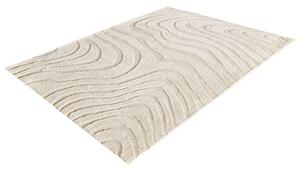 Koberec WAVE 170x240 CM krémovo-béžový Textil | Kusové koberce | Obdelníkové