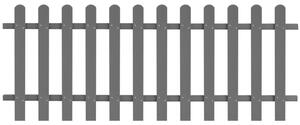 Laťkový plot WPC 200 x 80 cm