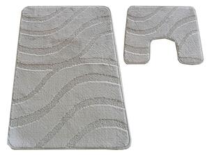 Sada koupelnových koberečků Montana Symphony Sand Grey