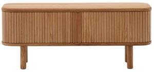 Dřevěný TV stolek Kave Home Mailen 120 x 40 cm