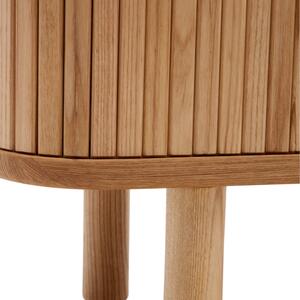 Dřevěný TV stolek Kave Home Mailen 200 x 40 cm