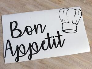 Bon Appetit s kuchařskou čepicí 100 x 60 cm