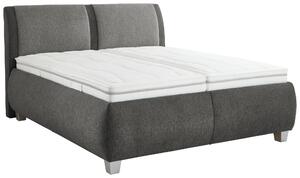 ČALOUNĚNÁ POSTEL, 180/200 cm, šedá, modrošedá Beldomo - Sleep - Postele s úložným prostorem