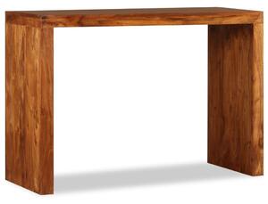 Odkládací stolek, dřevěný masiv a sheesham, 110x40x76 cm