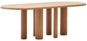 Dřevěný jídelní stůl Kave Home Mailen 220 x 105 cm