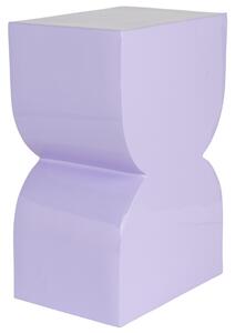 Fialová kovová stolička ZUIVER CONES 45 cm