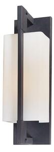 HUDSON VALLEY nástěnné svítidlo BLADE hliník/sklo železo/kouřová E14 1x40W B4016FI-CE