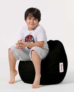 Atelier del Sofa Zahradní sedací vak Premium Kids - Black, Černá