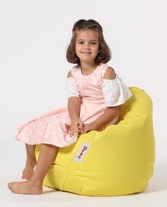 Atelier del Sofa Zahradní sedací vak Premium Kids - Yellow, Žlutá
