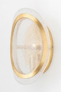 HUDSON VALLEY nástěnné svítidlo DANES mosaz/sklo zlatá/matná E14 1x60W 1501-VGL-CE