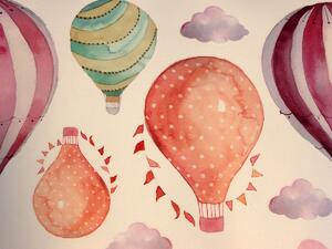 Malované balóny 240 x 105 cm
