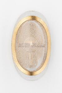 HUDSON VALLEY nástěnné svítidlo DANES mosaz/sklo zlatá/matná E14 1x60W 1501-VGL-CE