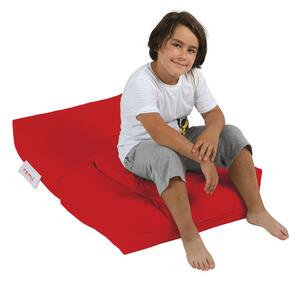 Atelier del Sofa Zahradní sedací vak Kids Single Seat Pouffe - Red, Červená
