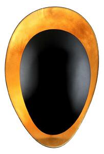 HUDSON VALLEY nástěnné svítidlo GINGER kov zlatá/černá E14 1x40W 308-11-CE