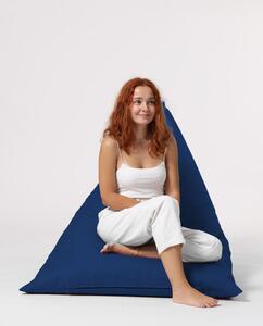 Atelier del Sofa Zahradní sedací vak Pyramid Big Bed Pouf - Dark Blue, Tmavá Modrá