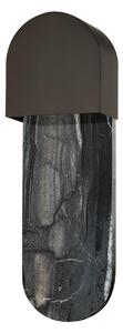 HUDSON VALLEY nástěnné svítidlo HOBART ocel černá mosaz GU10 1x9W 1851-BBR-CE